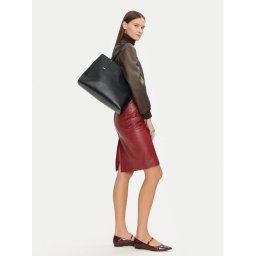 Calvin Klein Дамска чанта Ck Plaque Medium Shopper K60K612782 Черен