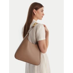 Calvin Klein Дамска чанта Hardware Adj Strap Medium Bag LV04F3402G Бежов