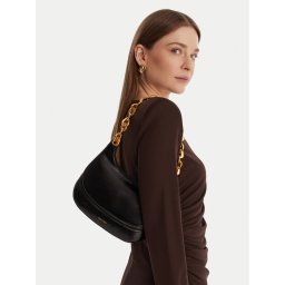 Calvin Klein Дамска чанта Chain Shoulder Bag LV04F3403G Черен
