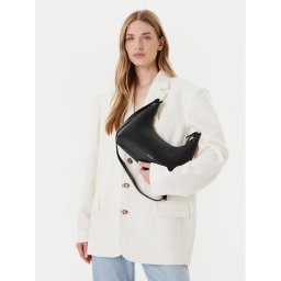 Calvin Klein Дамска чанта Foil Logo Conv Shou?Lder Bag LV04F3272G Черен