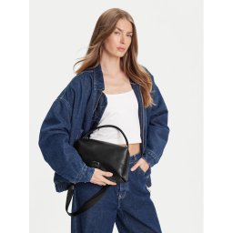 Tommy Jeans Дамска чанта Tjw American Cool Shoulder Bag AW0AW17531 Черен