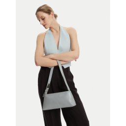 Calvin Klein Дамска чанта Embossed Logo Shoulder Bag K60K612550 Сив