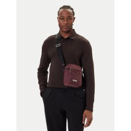 Calvin Klein Мъжка чантичка Sleek Reporter LV04D3180G Бордо