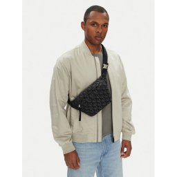 Calvin Klein Jeans Чанта за кръст﻿ Unstructured Monogram Waistbag LV04G3177G Черен