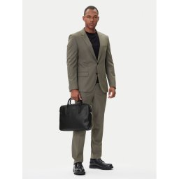 Calvin Klein Чанта за лаптоп Raised Commuter LV04D3157G Черен