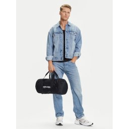 Calvin Klein Jeans Спортна чанта Ckj Graphic Ck Crossbody Duffle LV04G3163G Черен