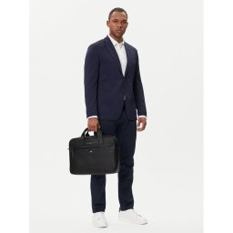Tommy Hilfiger Чанта за лаптоп Essential Pu Computer Bag AM0AM09507 Черен