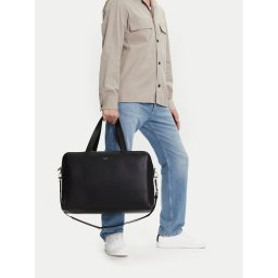 Calvin Klein Сак Ck Premium Leather Weekender K50K512931 Черен