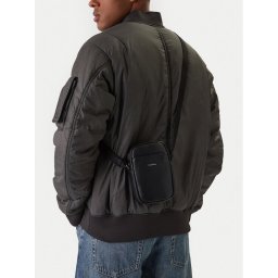 Calvin Klein Мъжка чантичка Raised Slim Reporter LV04D3278G Черен
