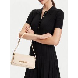 LOVE MOSCHINO Дамска чанта JC4058PP1NLO0110 Кремав