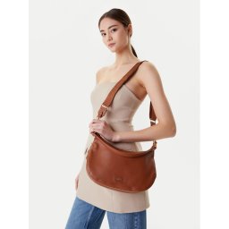 Liu Jo Дамска чанта Esc M Hobo AF5133 E0058 Кафяв