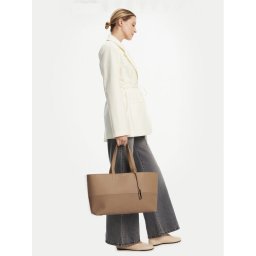 Calvin Klein Дамска чанта Ck Mixmedia Shopper_Mono K60K613166 Бежов