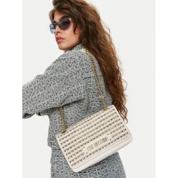 LOVE MOSCHINO Дамска чанта JC4348PP05K60108 Кремав