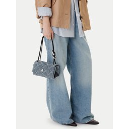 Дамска чанта Marc Jacobs The Quilted Denim Mini 2P5HSH013H03 Син