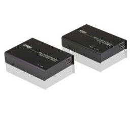 KVM екстендър ATEN VE812, от HDMI(ж) през мрежови кабел(RJ45ж) към HDMI(ж), 2 устройства