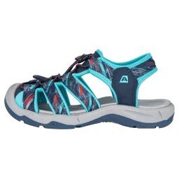 Children's summer sandals ALPINE PRO GASTER scuba blue