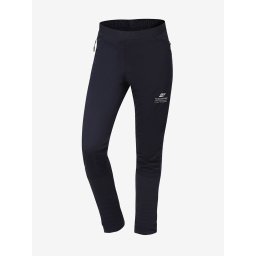 Navy blue women's softshell pants ALPINE PRO Kinaha