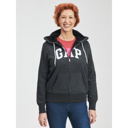 GAP Sherpa Logo Sweatshirt - Ladies
