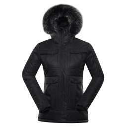 Women's jacket with ptx membrane ALPINE PRO EGYPA black