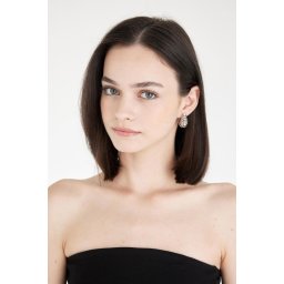 DEFACTO Women's Silver Earrings
