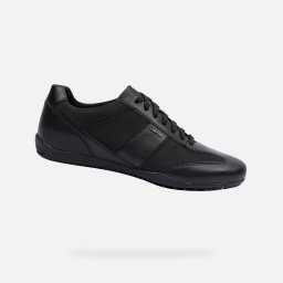 Black men's sneakers Geox Wells - Men's