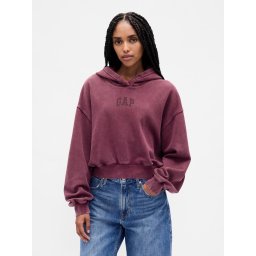 GAP Logo Cropped Hoodie - Ladies