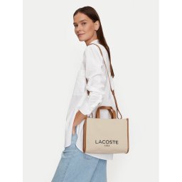 Lacoste Дамска чанта NF4641TD Кафяв