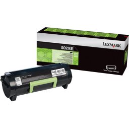 LEXMARK 502XE toner cartridge black extra high capacity 10.000 pages 1-pack corporate