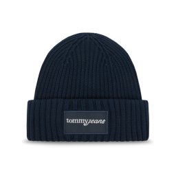 Tommy Jeans Шапка Script AW0AW17909 Тъмносин
