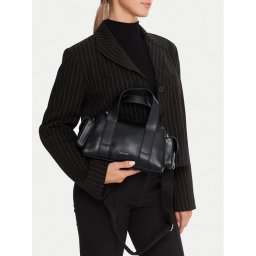 Calvin Klein Дамска чанта Webbing Strap Pocket Bag LV04F3291G Черен
