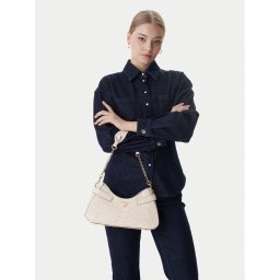 Guess Дамска чанта Serenova HWKG80 91180 Кремав
