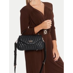Guess Дамска чанта Valla HWQG81 22200 Черен