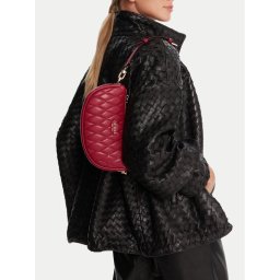 Guess Дамска чанта Valla Mini HWQG81 22720 Червен