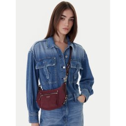 Guess Дамска чанта Marsha Mini HWSG95 01720 Бордо