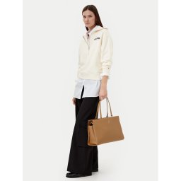 Tommy Hilfiger Дамска чанта Th Legacy Tote AW0AW17197 Кафяв
