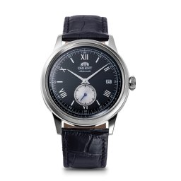 Orient RA-AP0101B – мъжки часовник, автоматичен, 38.4 mm, черен, кожа, класически