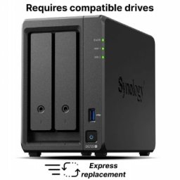 Мрежов сторидж NAS Synology DS725+ за 2 диска 3.5” /2.5” 2