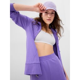 GAP Sweatshirt Vintage Soft Logo Zipper - Ladies