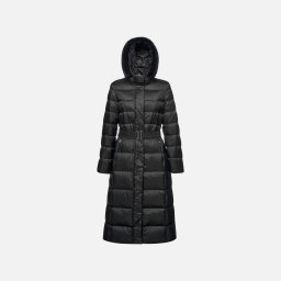 Black Women's Quilted Jacket Geox Pheby - Women's