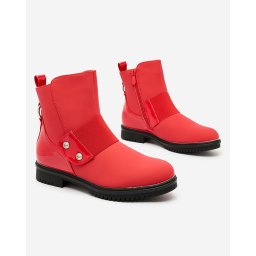 Resti Red matte women's boots Setipfa