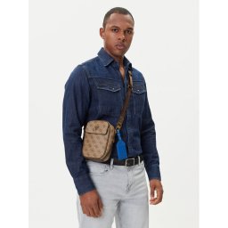 Guess Мъжка чантичка HMMILO P5425 Кафяв