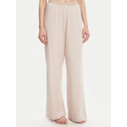 Tommy Hilfiger Долнище на пижама UW0UW05776 Бежов Relaxed Fit