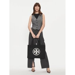 Tory Burch Дамска чанта Ella 148792 Черен