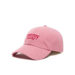 Tommy Jeans Шапка с козирка Script AW0AW17908 Розов