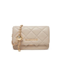 Valentino Дамска чанта Ocarina VBS3KK52R Екрю