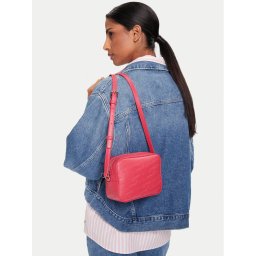 Tommy Jeans Дамска чанта Tjw Must Aop Camera Bag AW0AW17865 Бордо