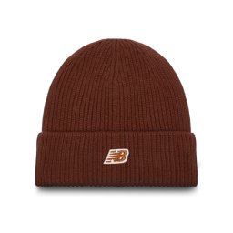 New Balance Шапка Winter Watchman Beanie Patch V3.0 LAH53008ROK Кафяв