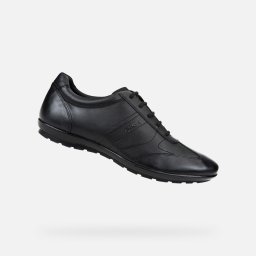 Black men's sneakers Geox Symbol - Men's
