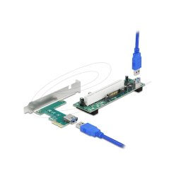 Delock Riser card PCI Express Card x 1 към 1 x PCI 32 Bit Slot с кабел 60 c
