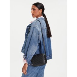 Tommy Jeans Дамска чанта Tjw Must Aop Camera Bag AW0AW17865 Черен